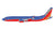 GeminiJets GJSWA2187 1:400 Southwest Airlines 737 MAX 8 "Canyon Blue Retro" N872CB