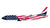 GeminiJets GJSWA2440 1:400 Southwest Airlines Boeing 737 MAX 8 "Liberty One" N8719Q