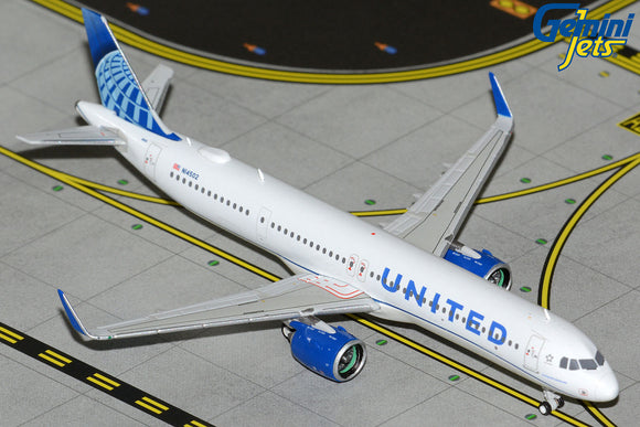GeminiJets GJUAL2346 1:400 United Airlines Airbus A321neo N14502