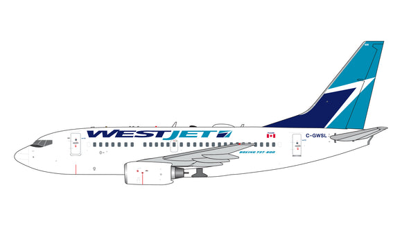GeminiJets GJWJA2259 1:400 Westjet Boeing 737-600 C-GWSL