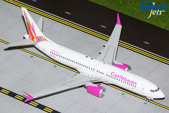 GeminiJets G2BWA1132 1:200 Caribbean Airlines Boeing 737 MAX 8 9Y-CAL