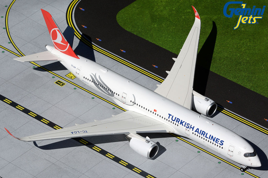 GeminiJets G2THY1001 1:200 Turkish Airlines Airbus A350-900 TC-LGA