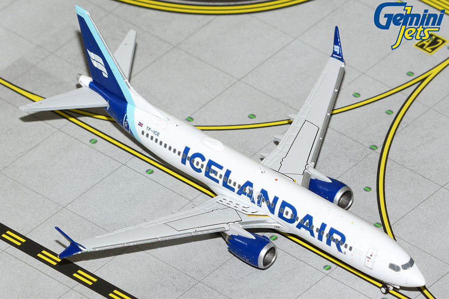 GeminiJets GJICE2123 1:400 Icelandair Boeing 737 MAX 8 TF-ICE