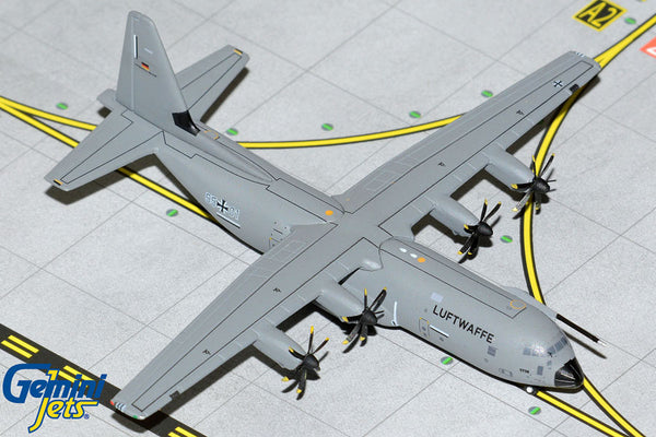 Aircraft 複数号セット GeminiJets GMLFT119 1:400 Luftwaffe Lockheed C-130J-30 Super